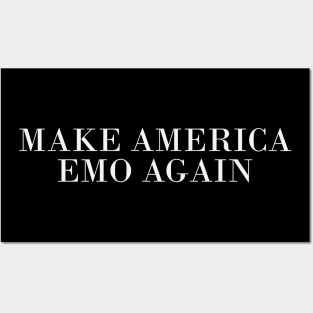 MAKE AMERICA EMO AGAIN Posters and Art
